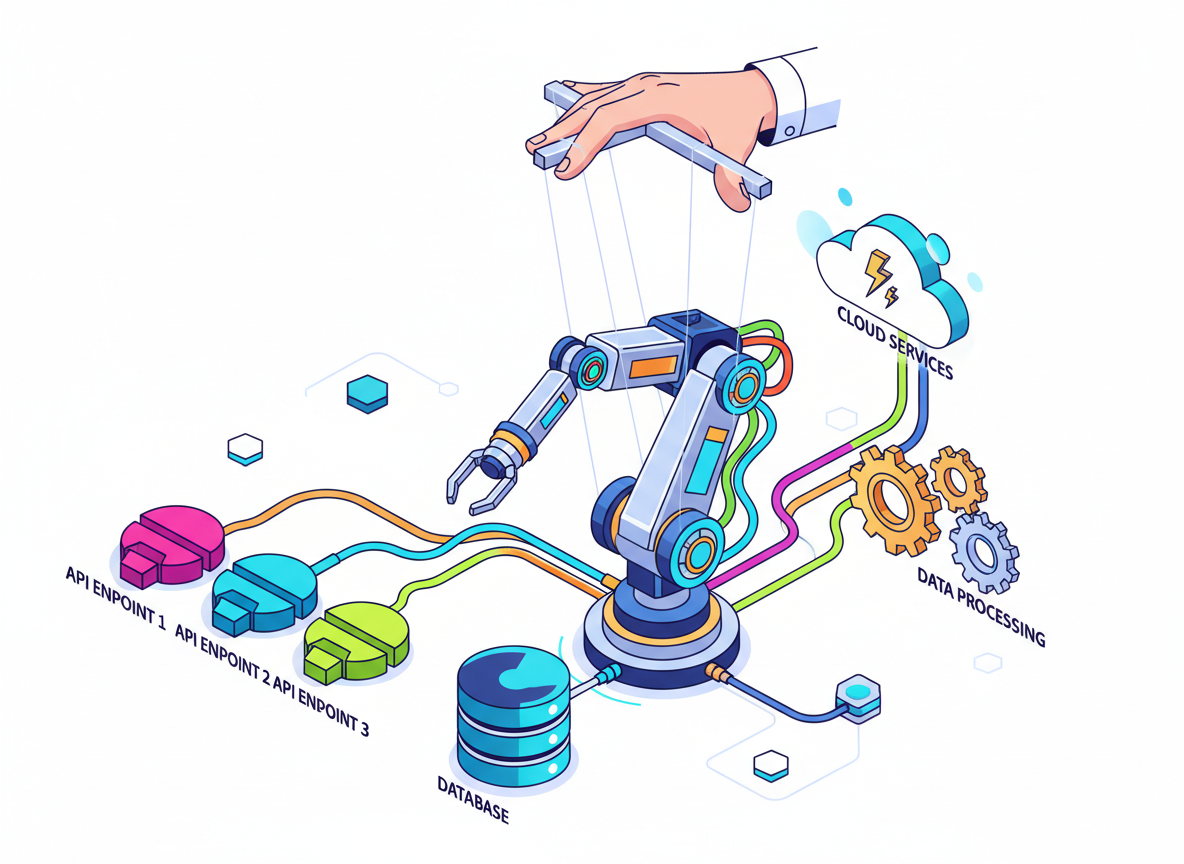 Хүн удирдаж буй робот гар