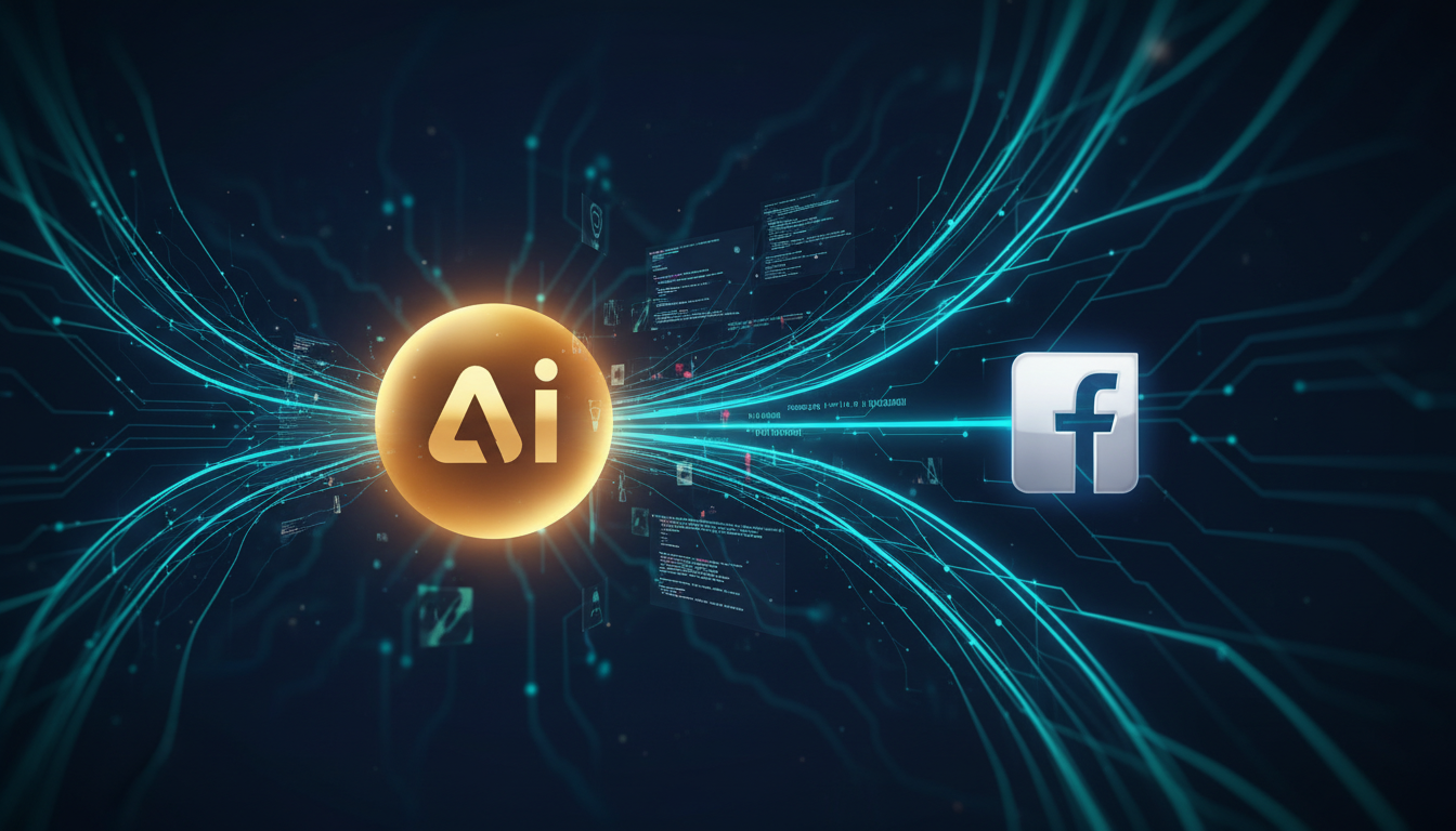 Claude SDK Facebook-тай өгөгдлийн урсгалаар холбогдож буй зураг